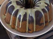 Bundt Cake marmolado algarroba matcha