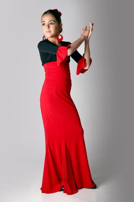 Falda Baile Espanol Nina