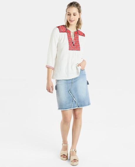 Falda Vaquera Tintoretto