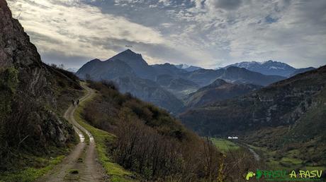 Cauce del Sella desde la Sierra de Vis