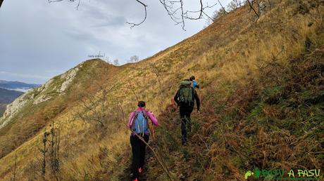 Subiendo al Canto la Xerra, Sierra de Vis