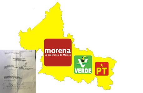 MORENA, Partido Verde y PT van en coalición por la gubernatura de SLP