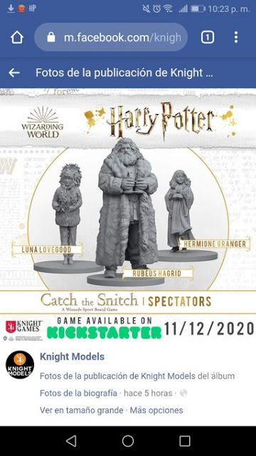 Faltan 24 horas para el inicio del mecenazgo de Catch the Snitch: Mas minis anunciadas