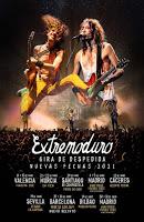 Conciertos de Extremoduro en la gira de despedida en 2021