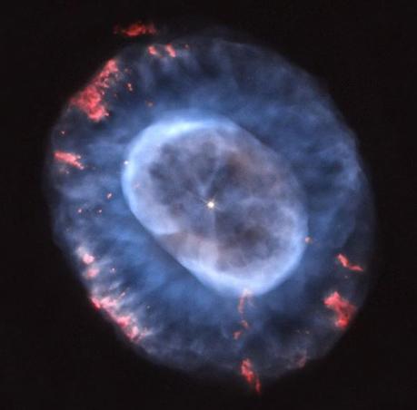 La preciosa Nebulosa Bola de Nieve Azul