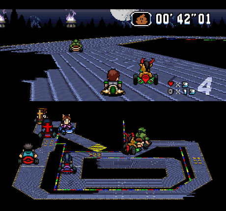 [ROM hack] Super Mario Kart – Epic Racers (Super Nintendo)