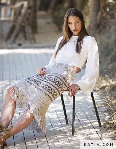 Patron Falda Ganchillo