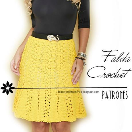 Patron Falda Ganchillo