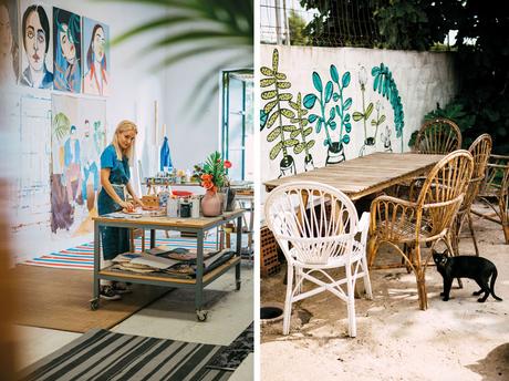 Carla Fuentes y sus pinceles, protagonistas de PRINT 4