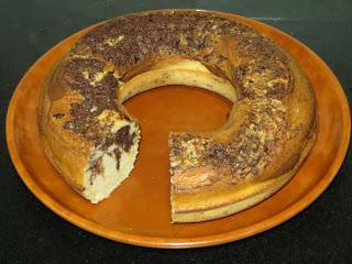 BIZCOCHO MARMOLADO (SIN GLUTÉN Y SIN AZÚCAR REFINADA)