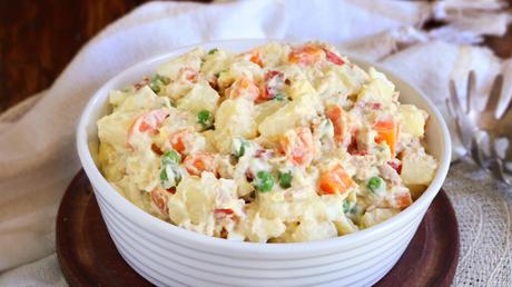 ensalada rusa ensaladilla navidad fiestas