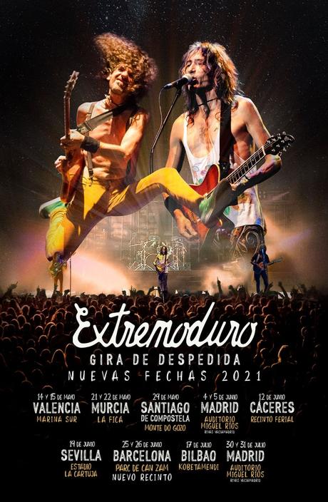 Extremoduro anuncia las fechas de su gira de despedida en 2021