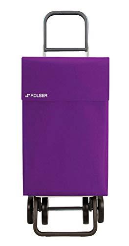 Carro de compra, cual te interesa comprar Rolser Jean LN - Carro de compras, 4 ruedas, Malva