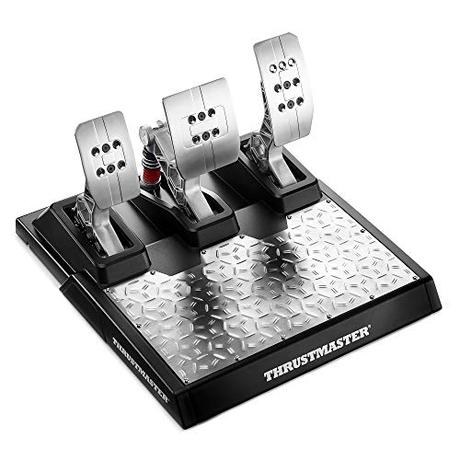 Thrustmaster T-LCM Pedals — Pedales profesionales magnéticos y con “Load Cell” metálicos y ajustables para PC, PS4 y Xbox One