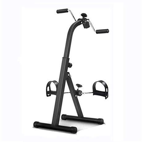 YZ-YUAN Ejercicio Mini Bicicleta estática con Monitor LCD para la rehabilitación de hemiplejia por accidente cerebrovascular Rehabilitación Pedal Ejercitador Ejercicio de Brazo y Pierna Máquina de v