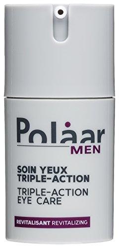 Polaar - Men - Contorno de ojos triple acción revitalizante - 15 ml - Hombre - Anti-arrugas, anti-bolsas y anti-ojeras - Todo tipo de pieles