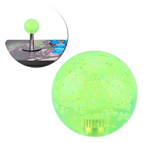 Accesorios del vino, saborea tu momento Bediffer Material Real Joystick Verde Bola de Cristal Moda Resistente a la abrasión Ambiental para Juego de Lucha Accesorio Arcade