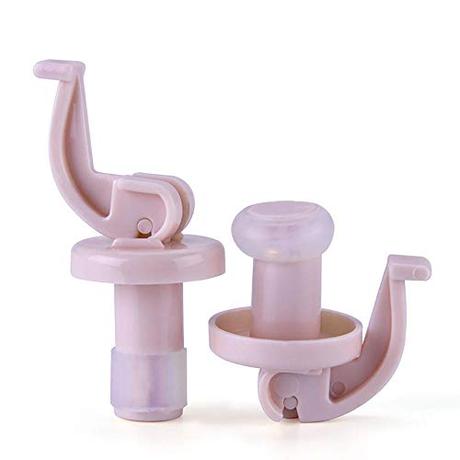 Accesorios del vino, saborea tu momento TapóN Para Botellas Champagne,TapóN De Vino VacíO,Corchos De Prensado Manual,Corchos De VacíO Sellados,Mantienen La Frescura Del Vino,Adecuado Para Accesorios De Cocina Y Bar (2 Piezas)-3