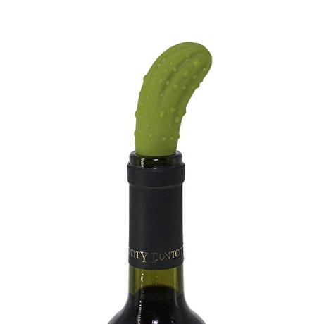 Accesorios del vino, saborea tu momento TapóN Para Botellas Champagne,TapóN De Vino VacíO,TapóN De Botella De Vino De Pepino,Mantiene Eficazmente La Frescura Del Vino, Adecuado Para Accesorios De Cocina Para Familias De Bares (3 Piezas)