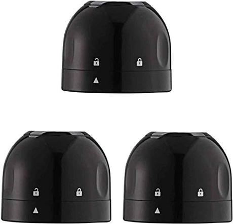 Accesorios del vino, saborea tu momento FA.cbj3 Tapón de champán, corchos de Vino Reutilizables, tapón de Botella de Vino Tapón de champán Accesorios para Herramientas de Barra de Cava Cocina de Fiesta (3 Piezas)