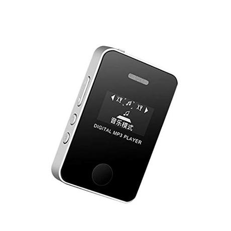 teng hong hui USB Reproductor de música MP3 Pantalla LCD MP3 Reproductor portátil de la Ayuda 16GB TF Card 7 Modos de Sonido Reproductor de música portátil