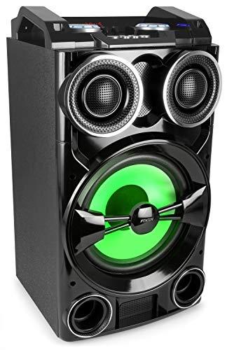 Fenton LIVE102 Bafle 300W Reproductor Multimedia USB/BT LED-RGB Mando a Distancia