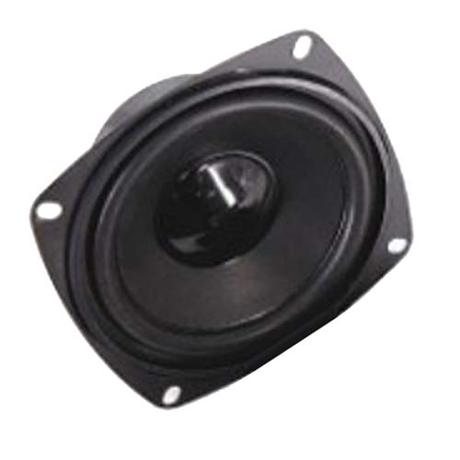 P Prettyia Reemplazos de Altavoz de Bafle Rango Completo Bocina de Bajos, 20W 4Ohm 4 ''