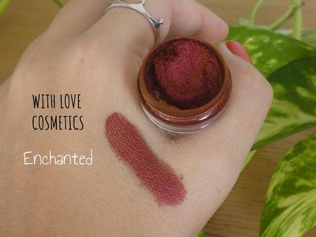 El pigmento más bonito y más complicado del mundo: Enchanted de With Love Cosmetics