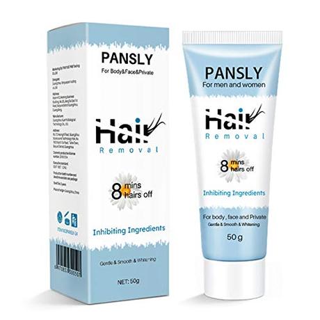 Rantoloys PANSLY 50g Crema depilatoria Safe Gentle Elimina profundamente el vello Piel suave