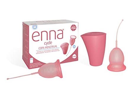 Copa menstrual, respetuosa con tu cuerpo Enna Cycle - 2 Copas menstruales y Caja esterilizadora