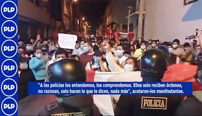 LIMA PROVINCIAS SE UNIÓ AL RECHAZO CONTRA MANUEL MERINO Y CONGRESISTAS...