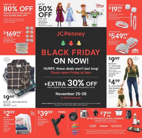 Mejores ofertas de JcPenney Black Friday 2020 (+ FOLLETO) 👗👕 jcpenney black friday viernes negro 2020 1