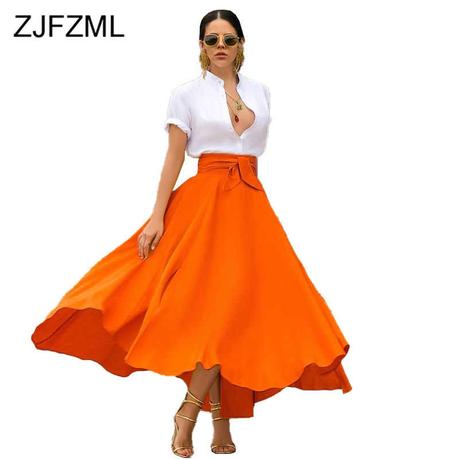 Maxi Falda Negra Para Fiesta