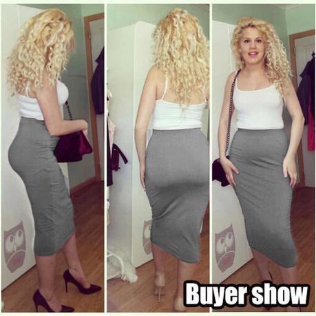 Maxi Falda Negra Para Fiesta