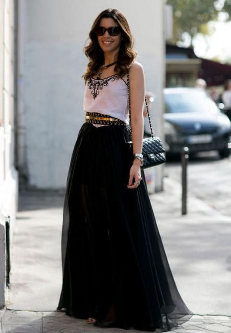 Maxi Falda Negra Para Fiesta Maxi Falda Negra Para Fiesta