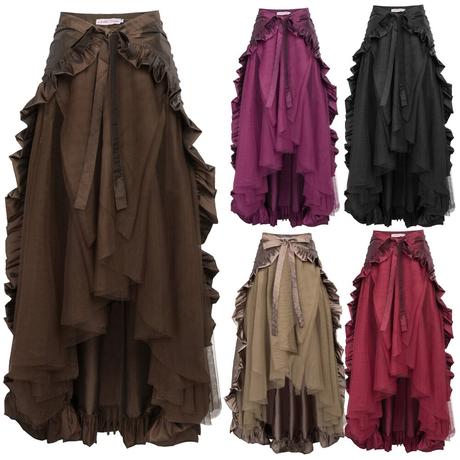 Maxi Falda Negra Para Fiesta