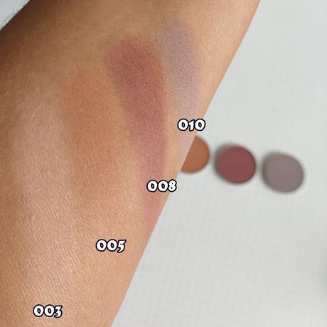 Me hago mi PALETA de OTOÑO con sombras mono de Wynie (info, y swatches)