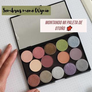 Paleta con sombras Wynie mono