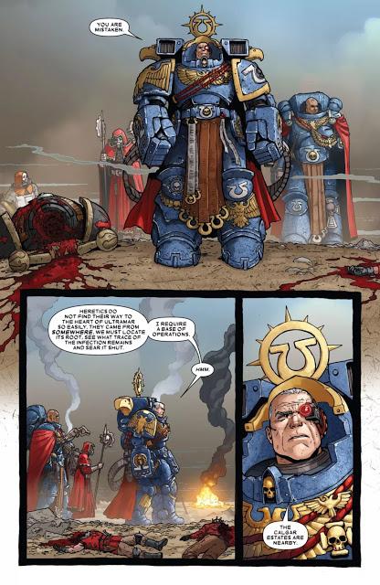 Sobre la segunda entrega del cómic de Marneus Calgar y algunas reacciones