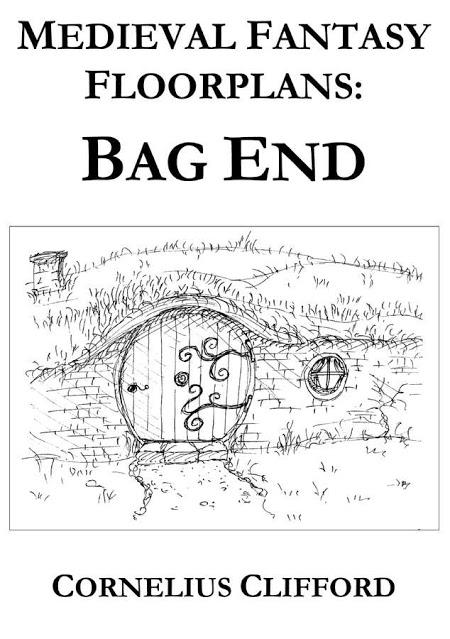 Bag End Floor Plans of a hobbit house, de Dreamworlds