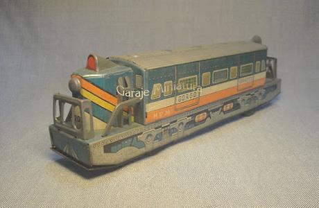 Gorgo Express una locomotora a fricción de la infancia