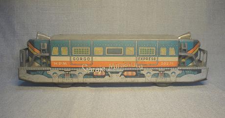 Gorgo Express una locomotora a fricción de la infancia