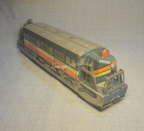 Gorgo Express una locomotora a fricción de la infancia