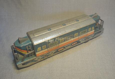 Gorgo Express una locomotora a fricción de la infancia