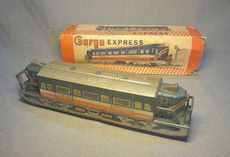 Gorgo Express una locomotora a fricción de la infancia
