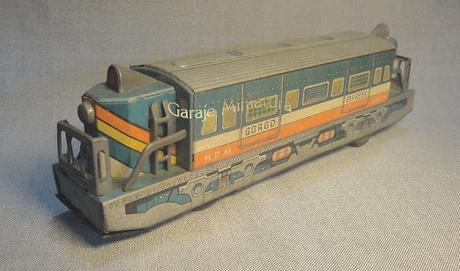 Gorgo Express una locomotora a fricción de la infancia