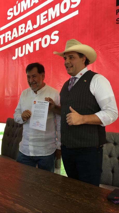 Adrián Esper buscará la candidatura a gubernatura por el PT