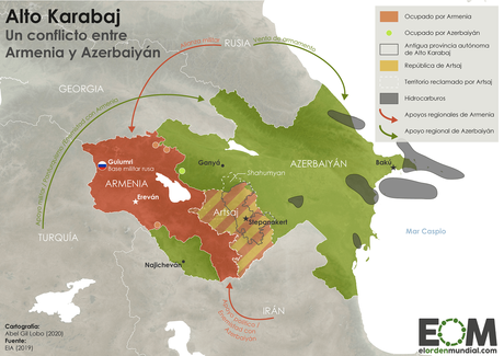 Conflicto entre Armenia y Azerbaiyán por el Alto Karabaj