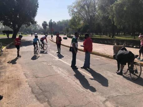 Encuentran tachuelas regadas en el Parque Tangamanga
