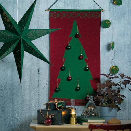 8 Árboles de Navidad alternativos y económicos para una Navidad diferente